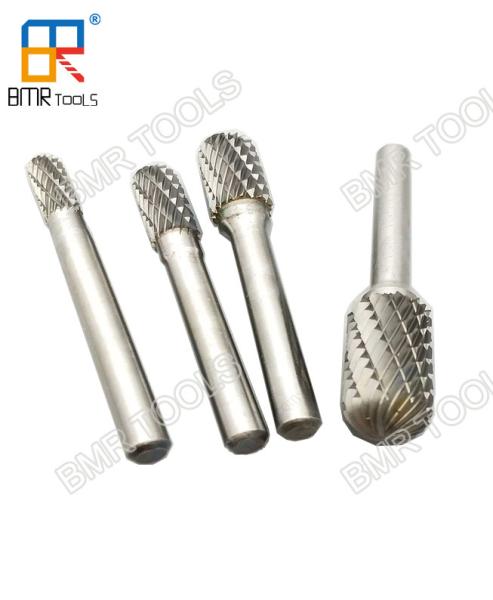 Quality BMR TOOLS C type Cylinder Radius End Cut tungsten carbide burrs rotary files for sale