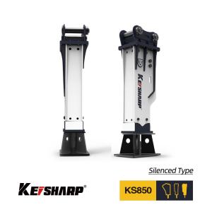 230mm Chisel Diameter 80-120 Ton Excavator Hydraulic Rock Breaker KS850