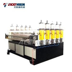 China PE Profile Grid PP Hollow Sheet Extrusion Line 150 KW 350-450 Kg/H Siemens Motor on sale