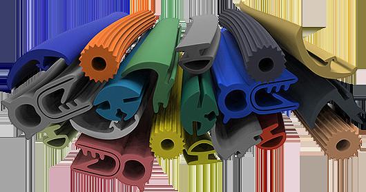 Quality Multi Color Silicone Seal Strip Profiles Chemically Extremely Stable for sale