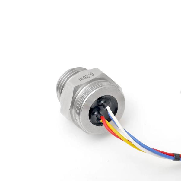 Quality Industrial High Reliability 10MPa~60MPa Waterproof Damp Proof Flush Diaphragm Pressure Sensor With Thread for sale