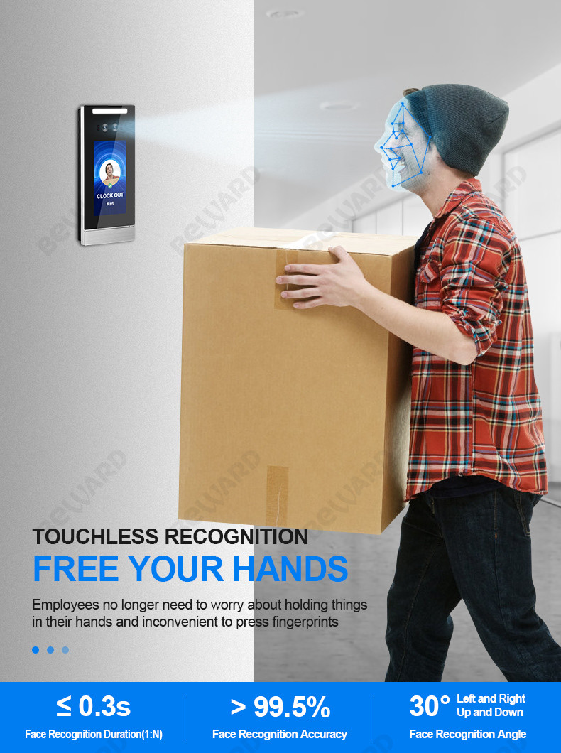 1.2M Facial Recognition Access Control Facial Identification Terminal