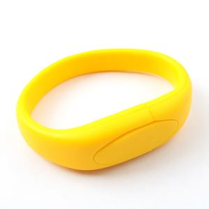China 30MB/S Fast Speed Silicone Wristband USB Flash Drive Bracelet 2.0 3.0 8GB 16GB on sale
