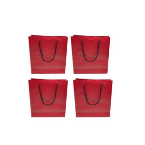 Lightweight Custom Paper Shopping Bags Eco-Friendly Customized Size For Gift