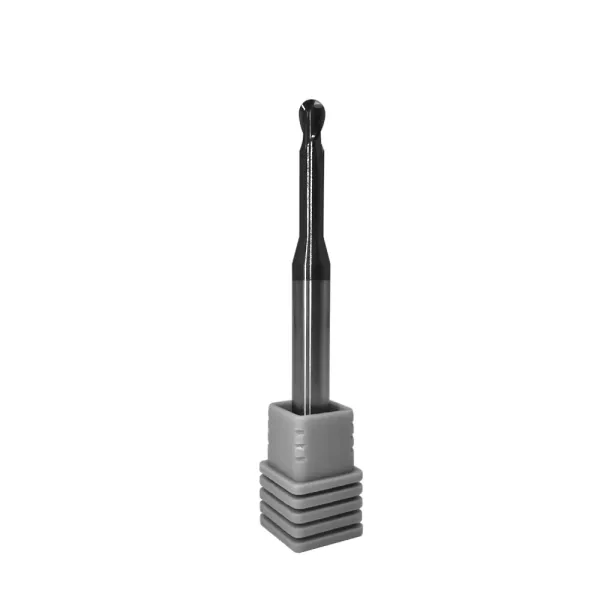 1.80mm 55HRC 2 Flute Cemented Carbide Ball Nose End Mill
