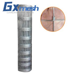 Buy cheap Cattle net pasture fence angle iron post guardrail net circle cattle net galvanized wire fence product
