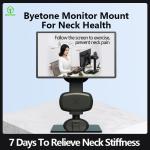 Electric LCD Monitor Bracket Rotating Automatic Move Up / Down