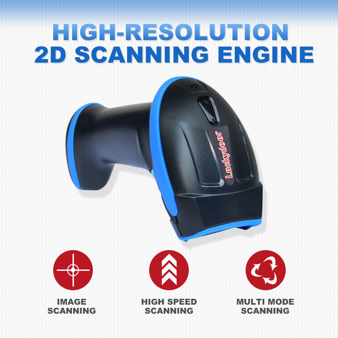 Handheld Portable Wired Wireless 1D Bar Code Reader 2D QR Barcode Scanner For POS System