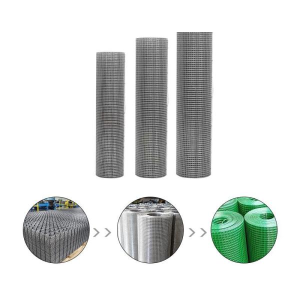 Hot Dipped Galvanized 6 Gauge Welded Mesh 12gauge Wire Thikness*1/4&quot;*4&quot; Filter Mesh Welded Wire Mesh Stainless Steel 304 Stainless Steel Welded Wire Mesh