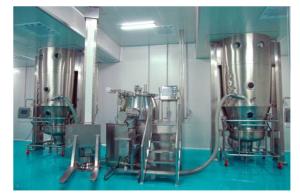 China Wheat Starch Coffee Granule 200Kg/Batch Fluid Bed Dryer on sale