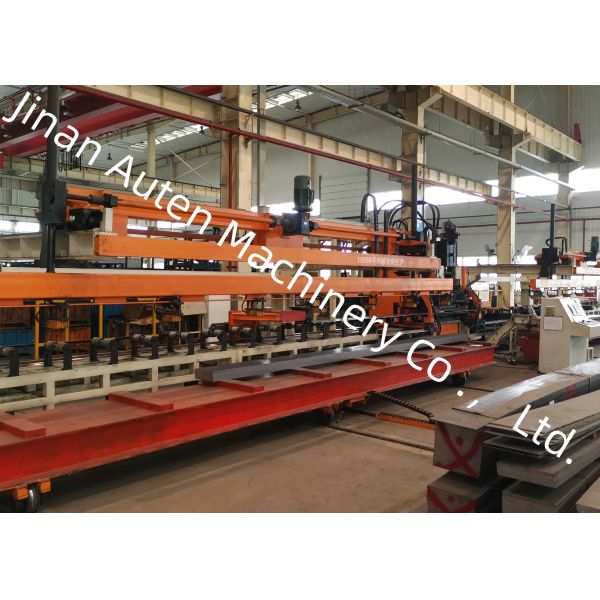 60mm Punching Diameter CNC Punching Holes In Flat Longitudinal Beams Automotive Industry