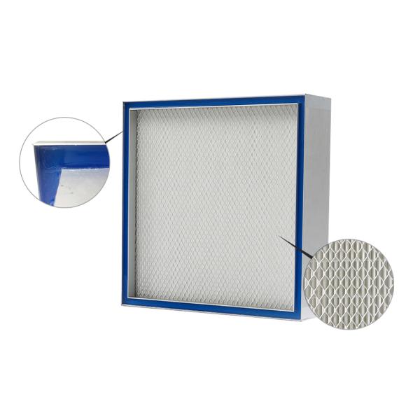 HVAC Minipleat HEPA Filter Industrial ULPA Air Filter High Efficiency
