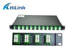 Data Centers 40 Channel DWDM Multiplexer Demultiplexer Compact Designed