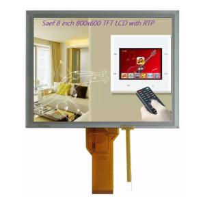 Buy cheap 8 inch TFT-LCD for Embedded Systems and Industrial Devices, TFT LCD Display 8&quot; 800x600 RGB 50 Pin with Resistive Touch product