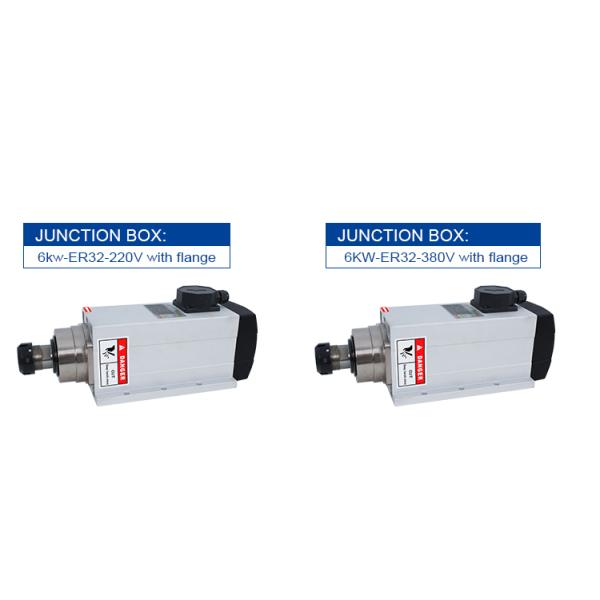 18000rpm Frequency 300HZ Air Cooled Spindle Motor for CNC Router Demand