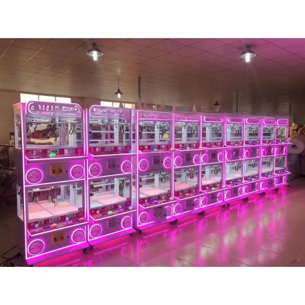 Dreamland coin operated cut 2 win prize machine automatic cut the rope prize big stuffed toys scissors game machine