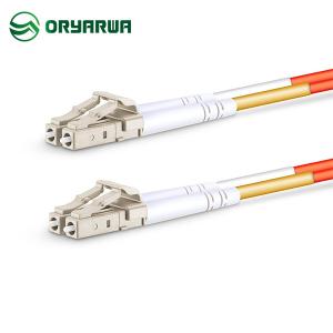 Buy cheap LC UPC To LC UPC 0.9 2.0 3.0 OM2 Fiber Optic Multimode Patch Cord Duplex 3m product