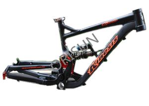 China 26er Downhill Mountain Bike Frame Aluminum Alloy Disc Brake 3600 Grams on sale