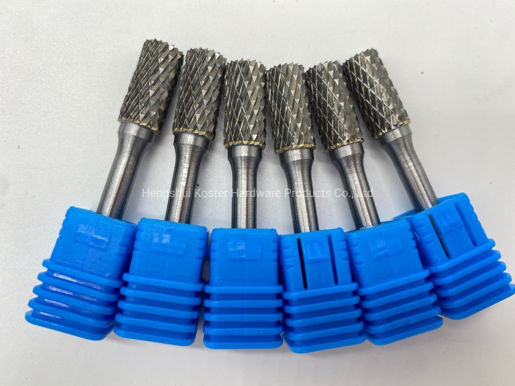 Sf5-NF Aluma Cut Carbide Rotary Burr File for Aluminum 1/4 Inch Shank Die Grinders Tree Shape Radius End Burr