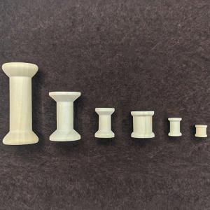 China Wooden spools custom natural wood spool wooden kite line spool on sale