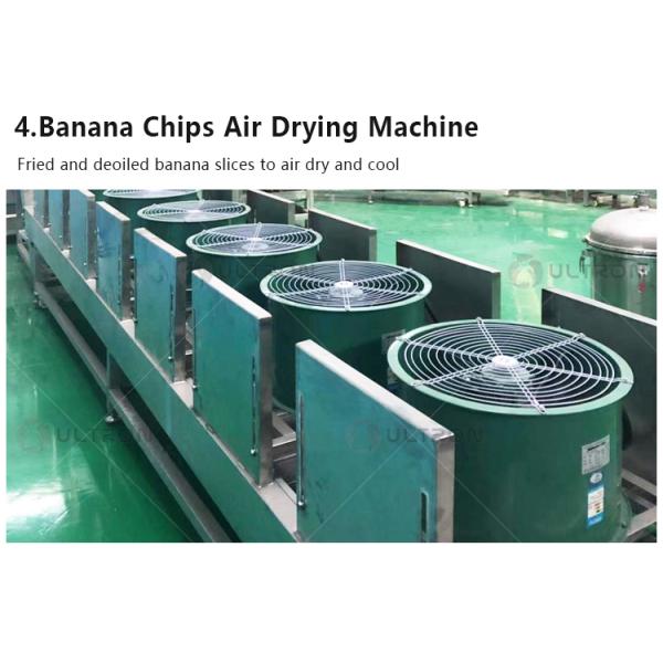 Semi Automatic 1500w Chips Banana Machine For Large Scale Manufacturing