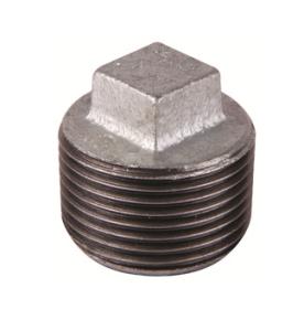 Buy cheap malleable iron pipe fitting solid plug product