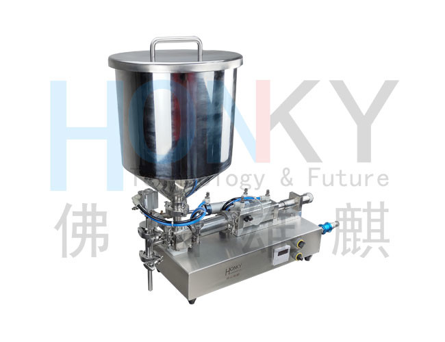 Desktop Small Volume Paste Filling Machine With High Precision Ceramic Piston Pump For Cosmetic Cream Paste Filling