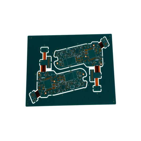 Multilayer Blue Fast Turn Flex PCB Assembly High Density Circuit Board