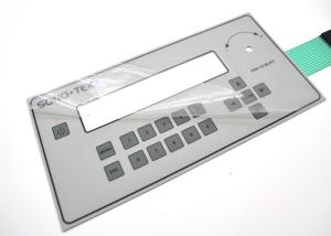 Anti Corrosion Membrane Switch Panel With 3M Permanent Acrylic Adhesive
