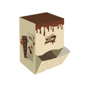 Buy cheap Foil Stamping Custom Counter Display Boxes Units Cardboard Sandy Matte product