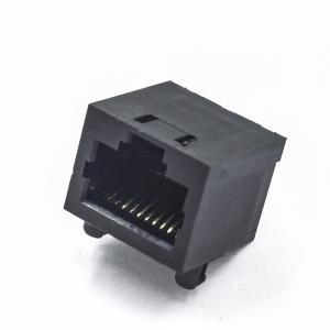 China Unshielded 10 Pin RJ45 Connector / Rj45 Jack Female Without Magnetic 15.15 mm TM55T011EXX41 on sale