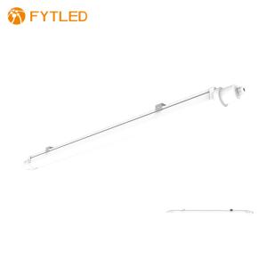 Dimmable AC100V IK10 Protection LED Tri Proof Lights , 4 Feet Led Tube Light
