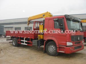Buy cheap SQ5SK3Q Truck Mounted Crane , 5 TON Telescoping Boom Crane For Diesel 4×2 Cargo Truck product
