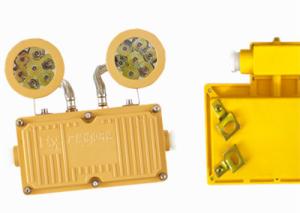 Rechargeable Explosion Proof Emergency Light Fitting For One Hour Twin Spot