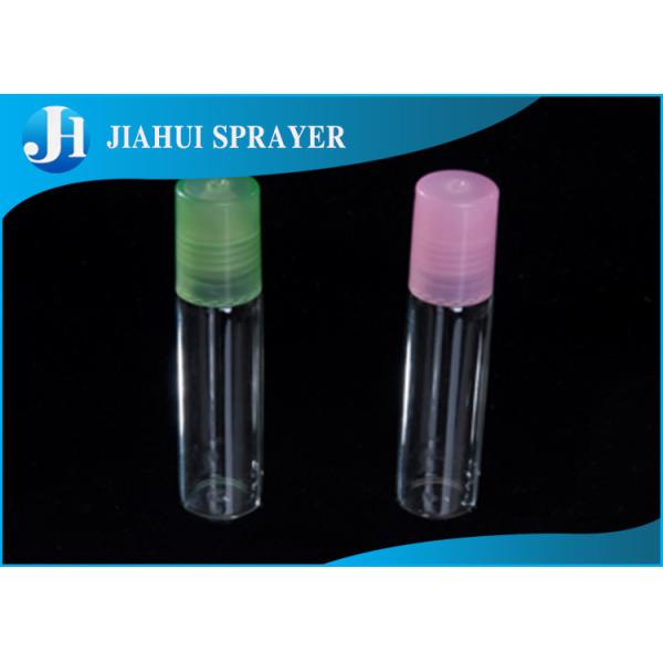 OEM Offered Empty Pet Rating Plastic Bottles Transparent Body With Coloful Caps