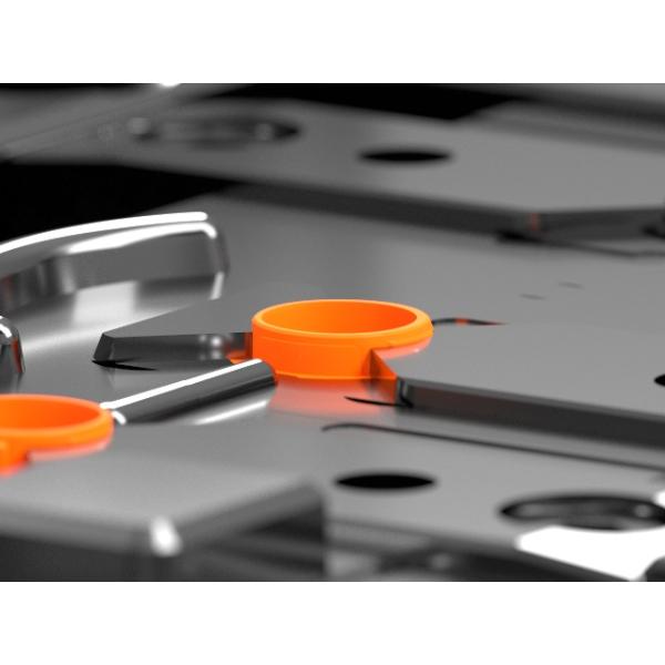 OEM / ODM : Precision Injection Molding & Left Bracket Of Earphone Charging Box (1*4) No.24199