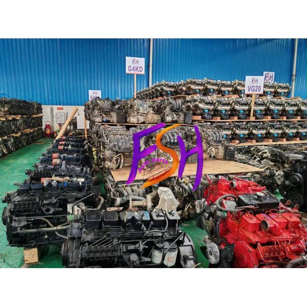 The 6D102T commins High-Performance Six-Cylinder Used Diesel Engine, Used excavator