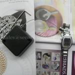 Square Shaped Anti Theft Retractable Tethers With Loop Cable End