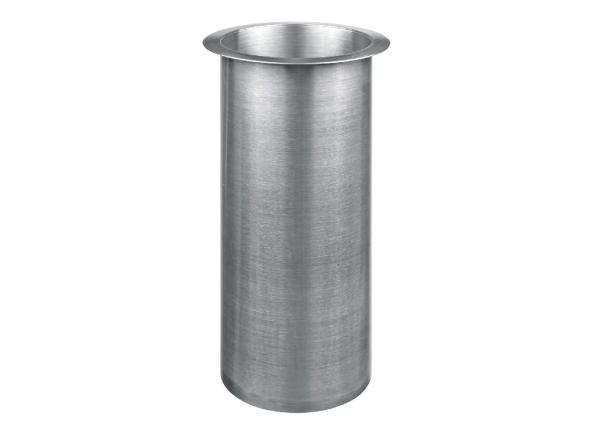 Quality Round design Stainless steel brush finished mini desktop bathroom trash can/table dustbin/ waste bin without cover for sale