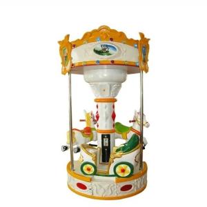 China ODM Coin Operated Carousel Ride Amusement Park Horse Carousel Kiddie Ride on sale