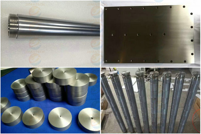 Fine Grain Size Tungsten Sputtering Target With Hip / Cip / Forge Process