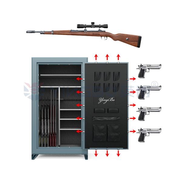 Quality Fireproof Rating 75 Mins Steel Gun Safe Box Home For Secure Storage Solutions for sale