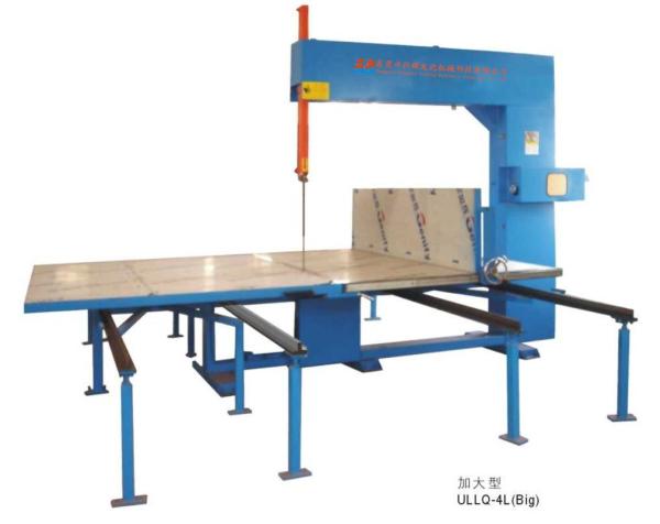 Quality Vertical Manual Polyurethane Memory Foam Sponge Cutting Machine Adjustable Speed for sale