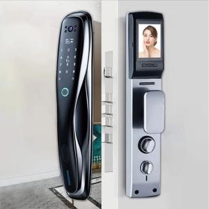 Aluminum Alloy Door Lock With Camera RoHS Apartment Digital Door Lock