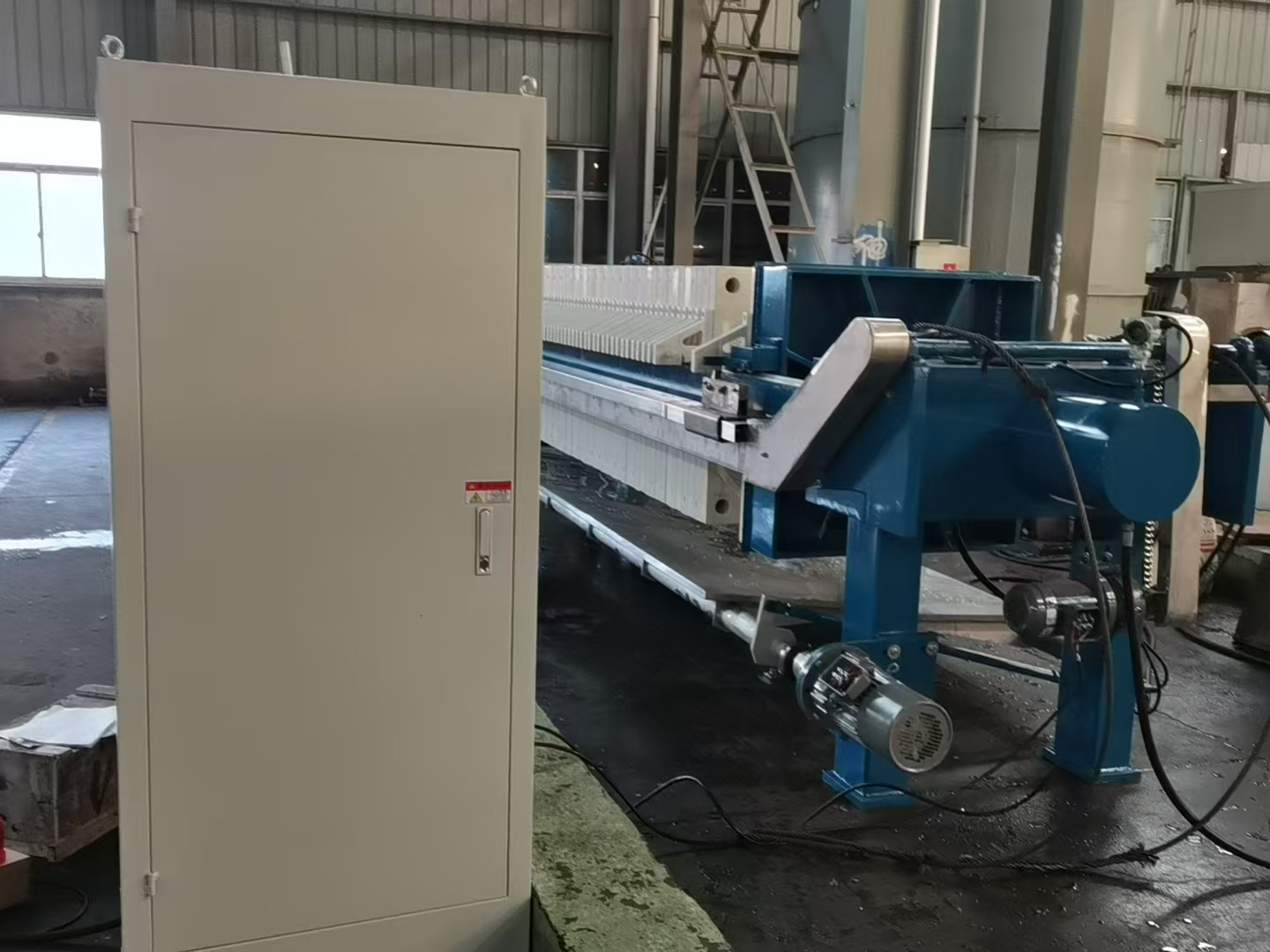 Filter Press For Sludge Dewatering Filter area 80M2
