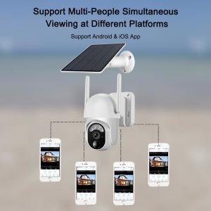 Buy cheap 360 Degree Rotational 4G Simcard PTZ CCTV Camera 4MP Solar Outdoor Camera product