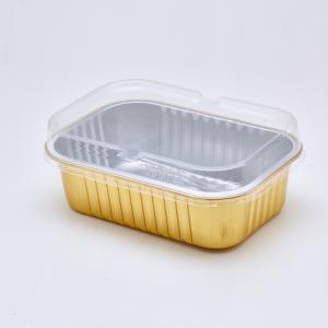 Buy cheap 680ml Foil Food Container With Lids Mini Disposable Ramekins For Souffle Pudding product