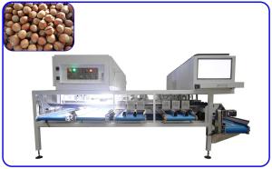 Buy cheap Intelligent Industrial Sorting Machine 8 Channels Free Maintenance Hazelnut Sorter product