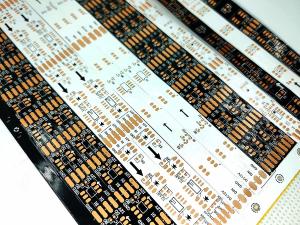 Buy cheap 12V 24V Colorful LED Strip PCB Board Design Double Layer Board With OSP Antioxidant product