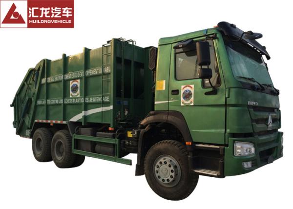 Quality Turbo Chargingwaste Compactor Truck , 12SBM Garbage Truck With Compact for sale